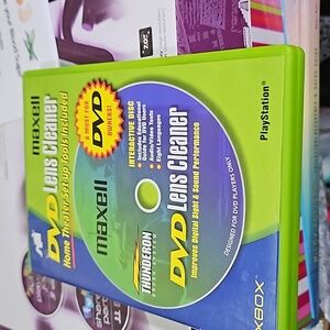 Maxell DVD Laser Lens Cleaner with Home Theater Set up Tools